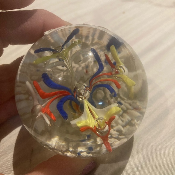 Colorful Glass Paperweight - Picture 2 of 3